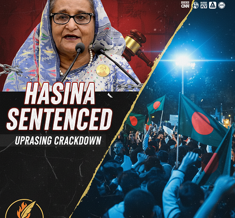 Bangladesh's Ousted Leader Sheikh Hasina Sentenced to Death for Role in Student Uprising Crackdown